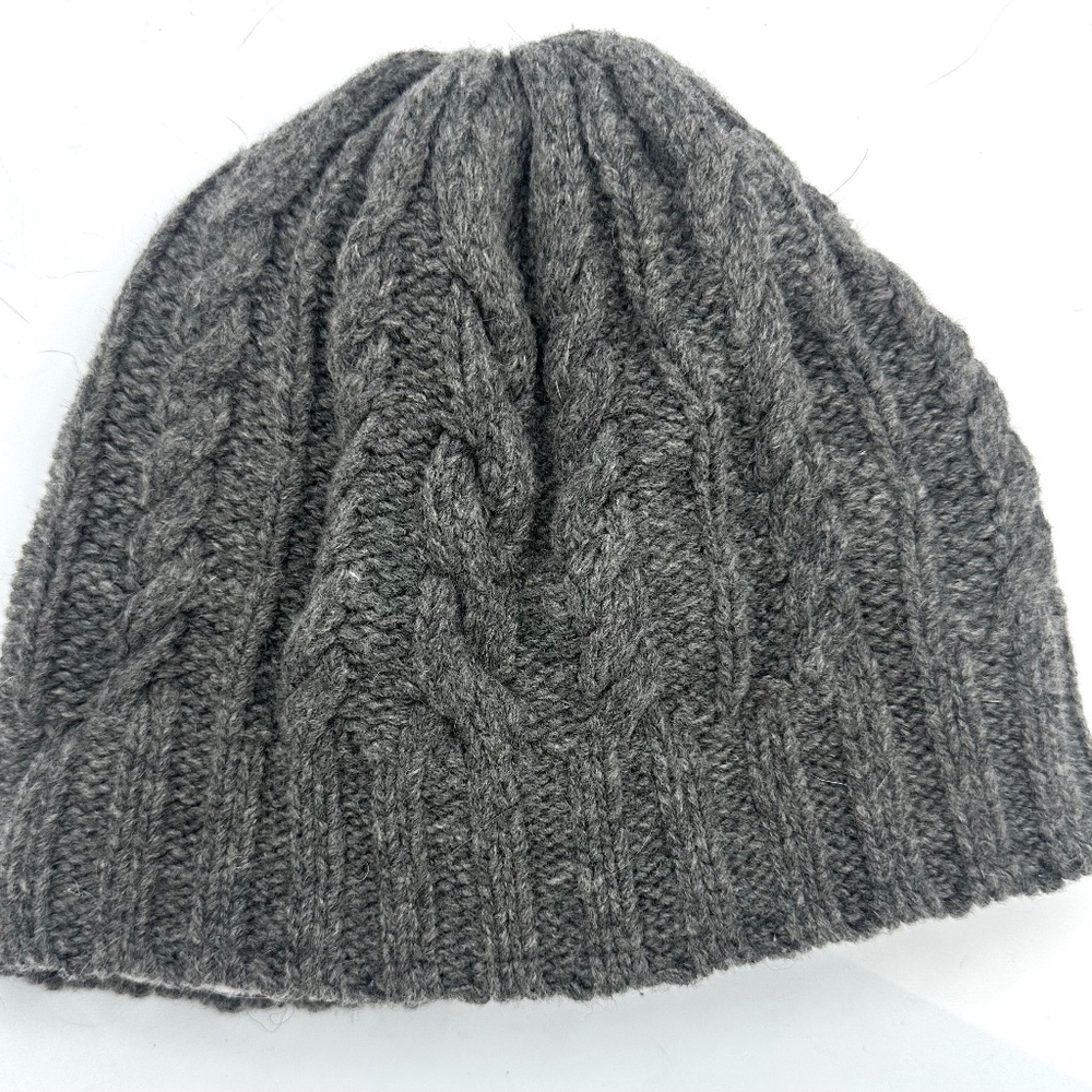 L.L. Bean Gray Wool Beanie